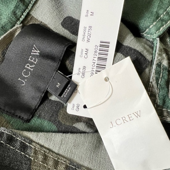 J.Crew camo green utility shacket size M - Picture 9 of 11